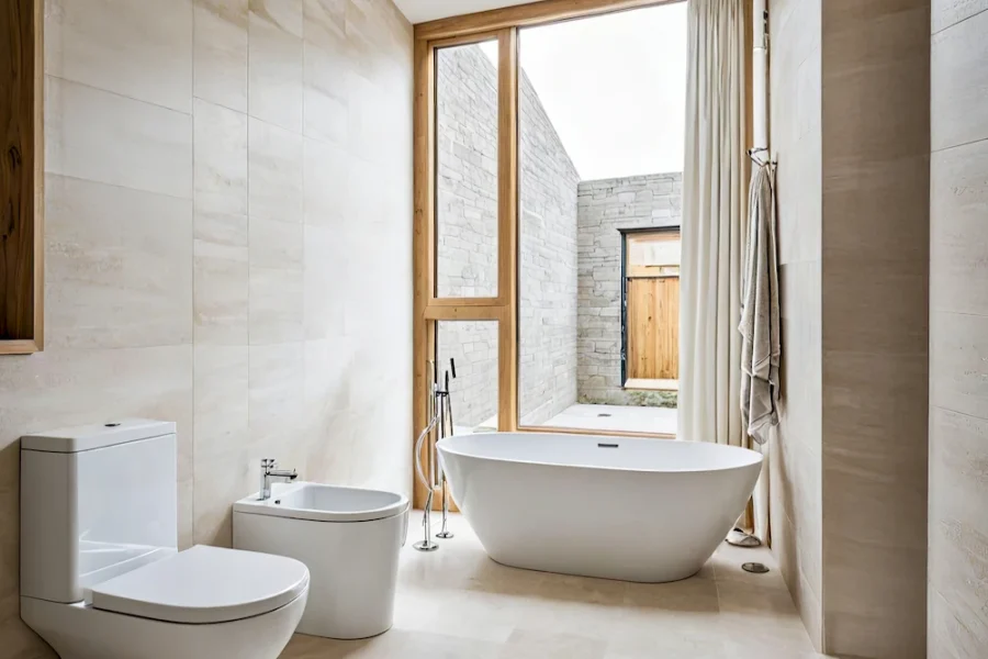 Render de baño luminoso en Buenos Aires – diseño integral